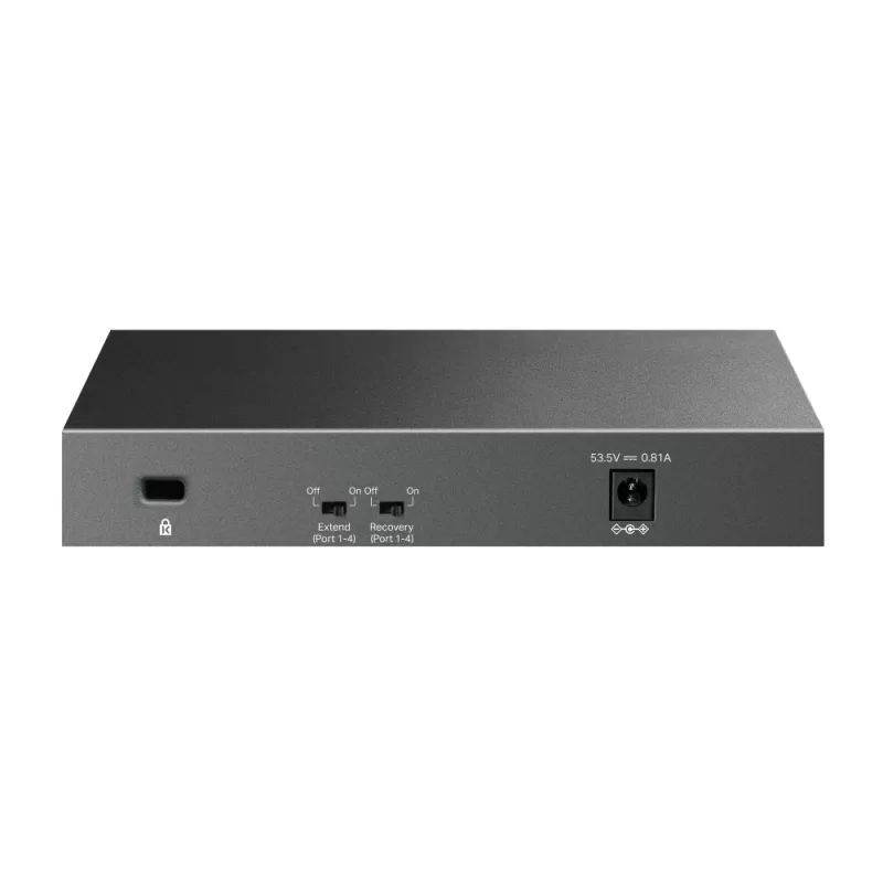 TP-Link LiteWave LS106LP võrgulüliti, haldamata, Fast Ethernet (10/100), Power over Ethernet (PoE), must