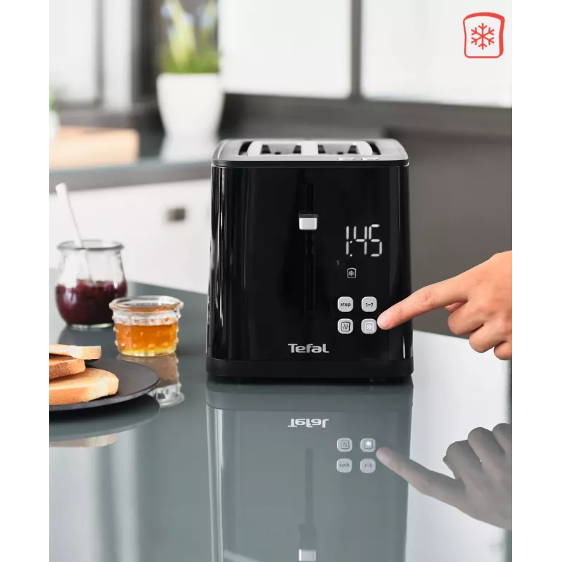 Röster Tefal TT6408 — 2 viilule, 850 W, must