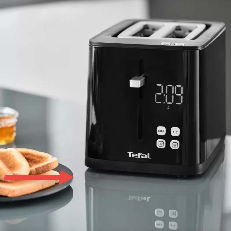 Röster Tefal TT6408 — 2 viilule, 850 W, must