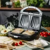 Võileivagrill Adler AD 3069 — kompaktne lauapealne võileivapress, 750 W, 2 võileiba, must