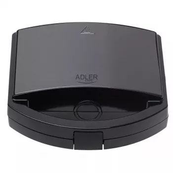 Võileivagrill Adler AD 3069 — kompaktne lauapealne võileivapress, 750 W, 2 võileiba, must