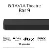 Sony BRAVIA Theatre Bar 9 – Dolby Atmos® heliriba, 13 kõlarit, Wi-Fi®, Bluetooth®, 360 ruumilise heli kaardistamine