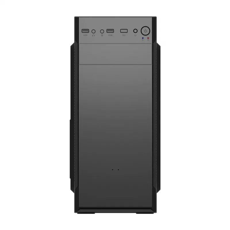 PC Case FSP CMT160 Midi Tower Must — supports ATX/µATX/ITX, 1×3.5 inch + 2×2.5 inch bays, 1×5.25 inch, USB 3.2 Gen1 Type-A, 173×370×410 mm