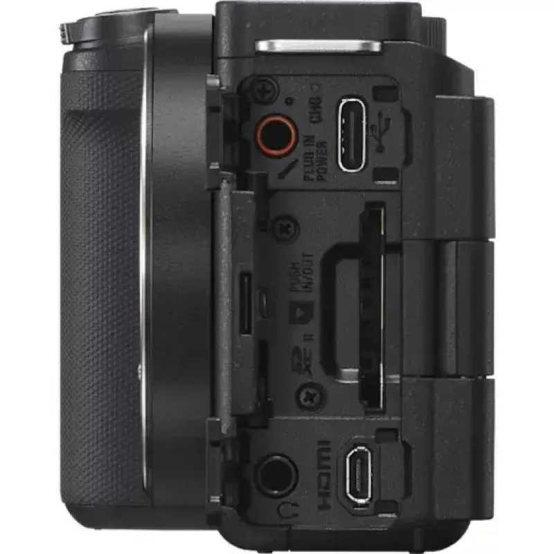 Vlogikaamera Sony ZV-E10 II — 26 MP CMOS, 4K 3840×2160, 16-50mm objektiiv, must, 0,292 kg