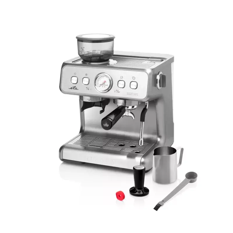Espresso kohvimasin ETA BARICELO 1550W, 15 bar, poolautomaatne, roostevaba teras