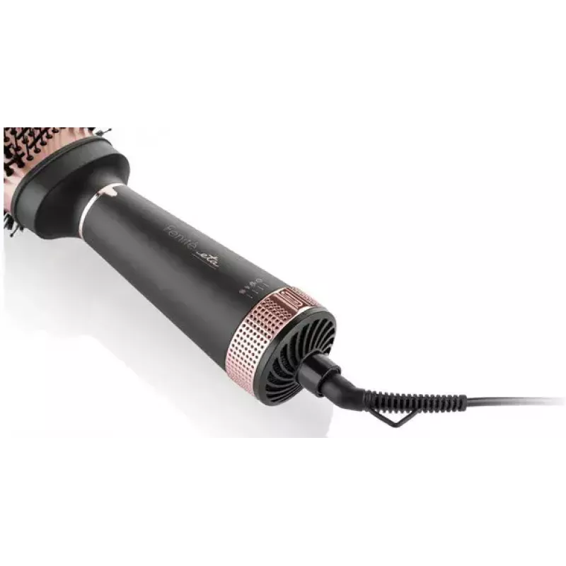 Kuumaõhuhari ETA Fenité Airflow 1300 W, keraamiline trummel, 3 kuumusastet, 1,7 m juhe, must/roosa