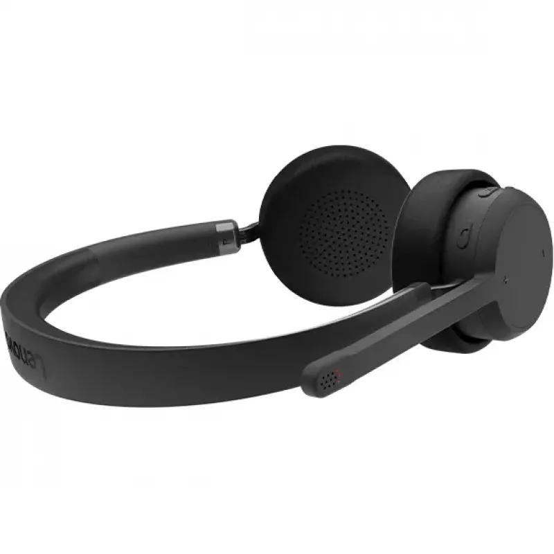 Lenovo 4XD1Q30302 kõrvaklapid/peakomplekt Juhtmevaba Kaelaside Kõned/Muusika Bluetooth Must