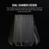 PC-korpus CORSAIR 2500D AIRFLOW Midi Tower Must — ATX/Micro ATX, esiradiaatori tugi kuni 280 mm, USB-A x2, USB-C x1