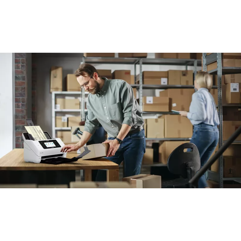 Epson WorkForce DS-900WN Lehtedega skanner 600 x 600 DPI A4 Valge