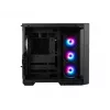Arvuti korpus MSI MAG PANO 100R PZ Midi Tower must, karastatud klaas, toetab ATX/microATX, 482×290×519 mm