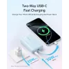 Anker Zolo 10000mAh kaasaskantav aku, 30W ülikiire laadimine, integreeritud USB-C kaabel, must