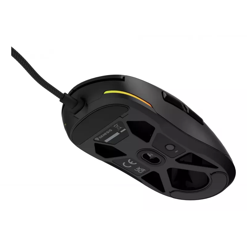 GENESIS Krypton 660 hiir Mängimiseks Paremakäeline USB Type-A Optiline 12000 DPI