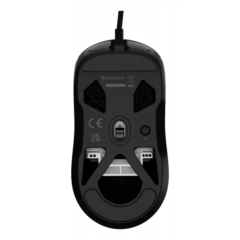 GENESIS Krypton 660 hiir Mängimiseks Paremakäeline USB Type-A Optiline 12000 DPI
