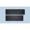 DELL KM555 Vaikne klaviatuur ja hiir komplektis Universaalne RF juhtmevaba + Bluetooth QWERTY US International Must