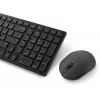 DELL KM555 Vaikne klaviatuur ja hiir komplektis Universaalne RF juhtmevaba + Bluetooth QWERTY US International Must