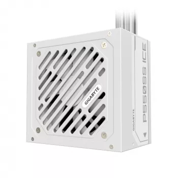 GIGABYTE P550SS ICE toiteplokk - PCIe 5.0, 80 PLUS Silver, 120 mm ventilaator, ATX 3.0 ühilduv, EU pistik