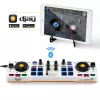 Hercules 4780921 DJ kontroller 2 kanalit Must, Valge, Kollane
