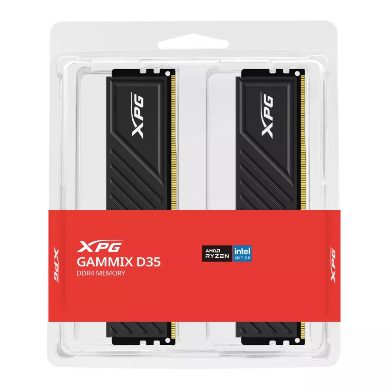 ADATA XPG Gammix D35 | 64 Kit (32GBx2) GB | DDR4 | 3200 MHz | PC/server | Registered No | ECC No