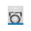 LANBERG DisplayPort M/M kaabel 19-kontaktiline V1.2 4k 1,8 m must