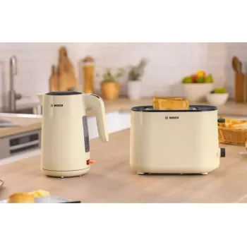 Elektriveekeetja Bosch TWK2M167 1,7 L 2400 W, juhtmeta 360° alusega, automaatne väljalülitus, kuivkeetmiskaitse