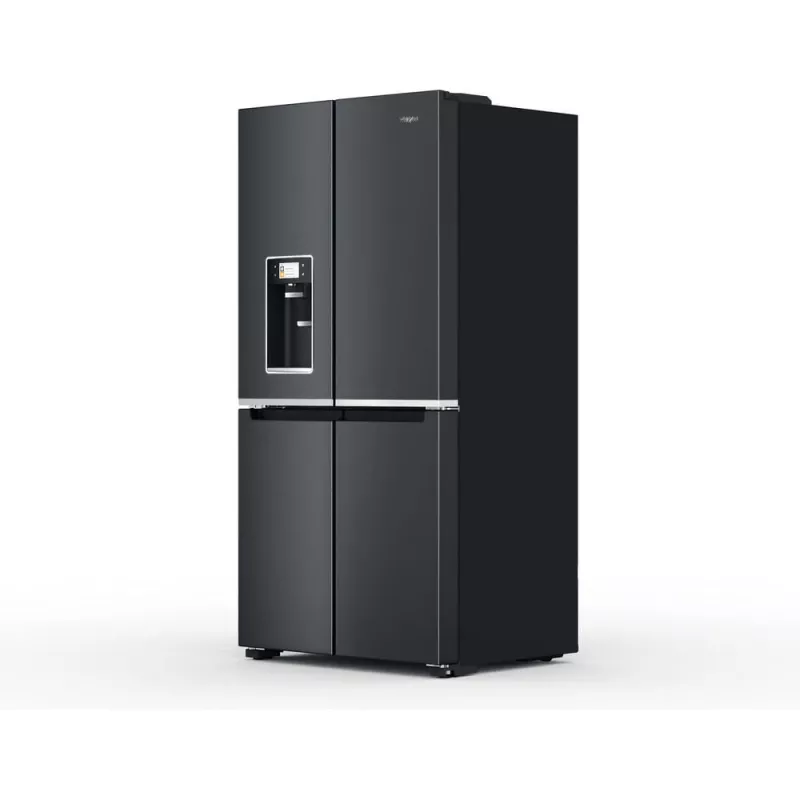 Whirlpool WQ9I FO2BX EF külg-külje kõrval külmik Eraldiseisev 592 L Must