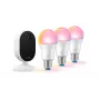 WiZ Home monitoring starter kit, Smart lighting kit, Wi-Fi/Bluetooth, Valge, Wi-Fi 4 (802.11n), 802.11b, 802.11g, WPA2, WPA3, LED
