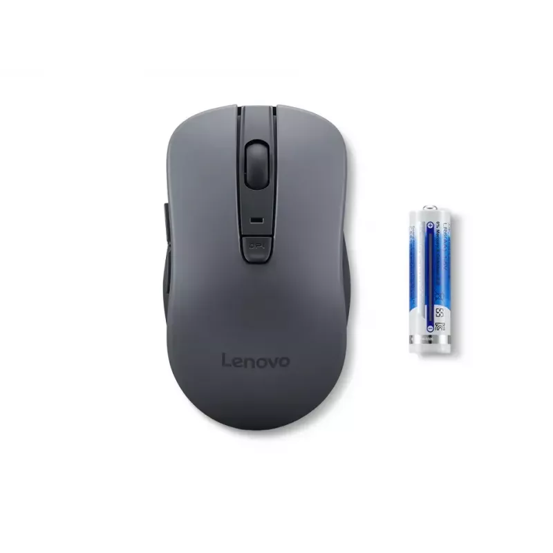 Juhtmevaba mõlemakäeline hiir Lenovo WL310 Office — Bluetooth, optiline 1200 DPI, 6 nuppu, ratas, hall, akutoidega
