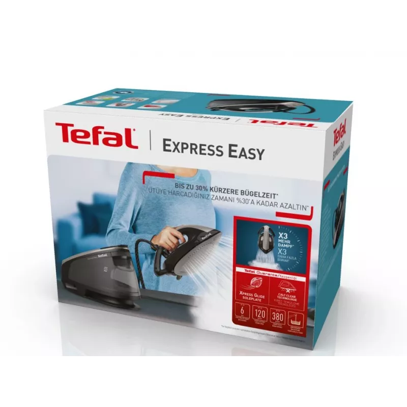 Tefal Express Easy SV6140 2200 W 1.7 L Must, Hall
