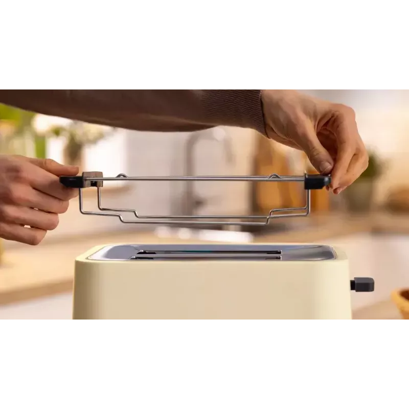 Röster Bosch Compact TAT3M127 — 2-piluline beež plastkorpus, kompaktne disain