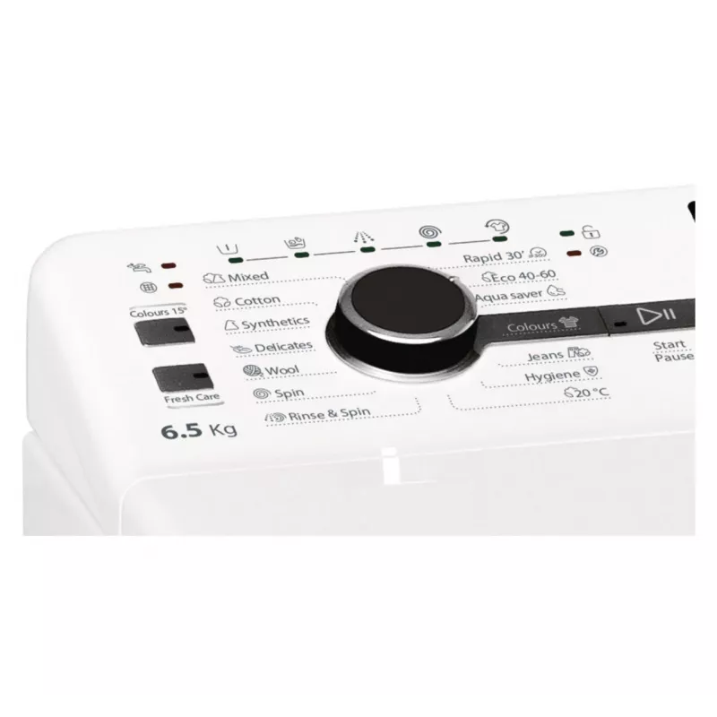 Whirlpool TDLRB 65242BS EU/N pesumasin pealtlaetav 6.5 kg 1151 p/min Valge