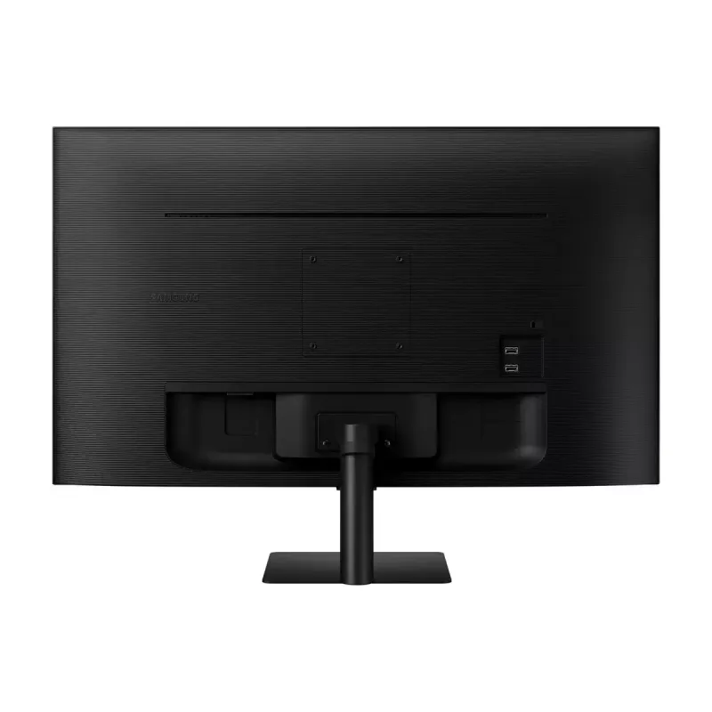 27-tolline Samsung M50D monitor — 27-tolline Full HD (1920×1080), VA LED, 4 ms, 178° vaatenurk, sisseehitatud kõlarid, USB-hub, VESA, must