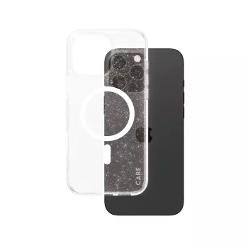 PanzerGlass CARE™ by ® Urban Combat Case Star Lit w. Valge MagSafe iPhone 16 Pro Max