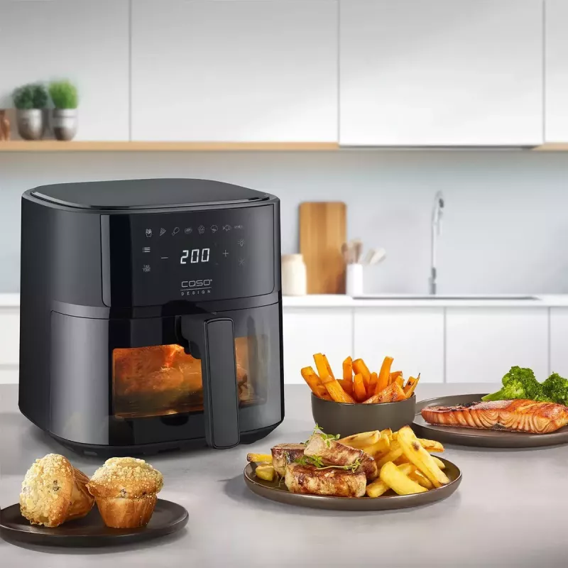 õhufritüür Caso Designer õhufritüür 6.0 — 1700 W, 6 L mahutavus, must