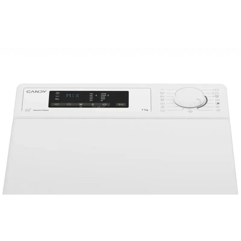 Pesumasin CANDY TCA273D3-S pealtlaetav 7 kg, 1200 p/min, energiaklass C, valge