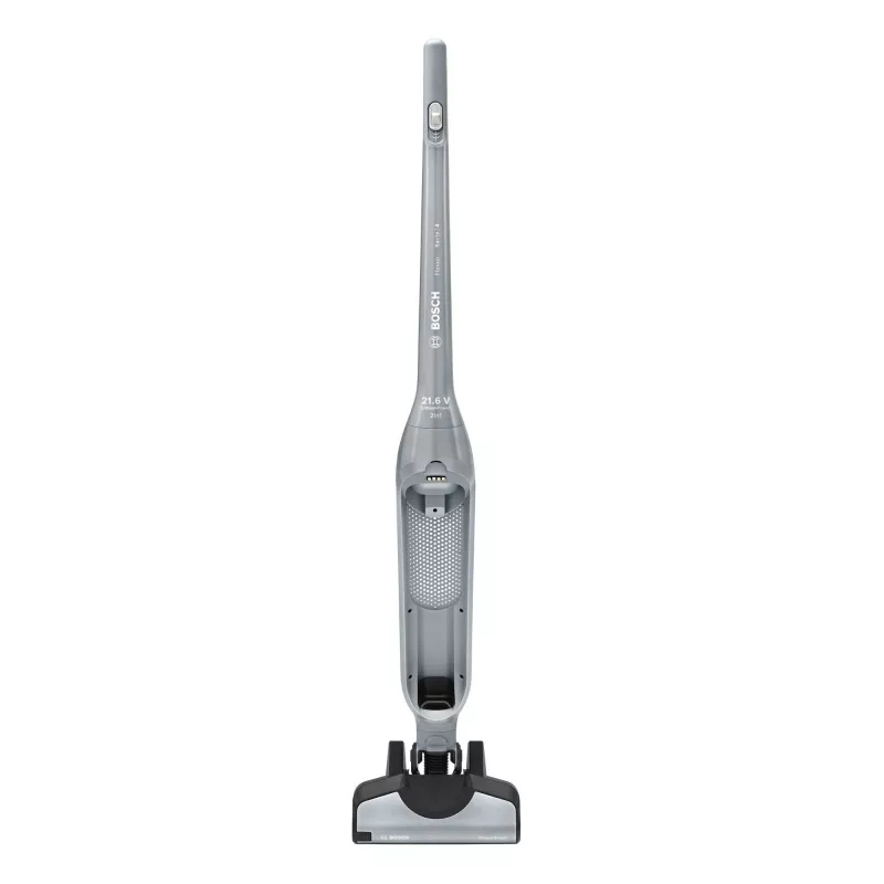 Kepiga tolmuimeja Bosch BCH3P210 2-ühes, kuivpuhastus, 0,4 L tolmumahuti, juhtmeta + vooluvõrk, hall/must, 3 kg