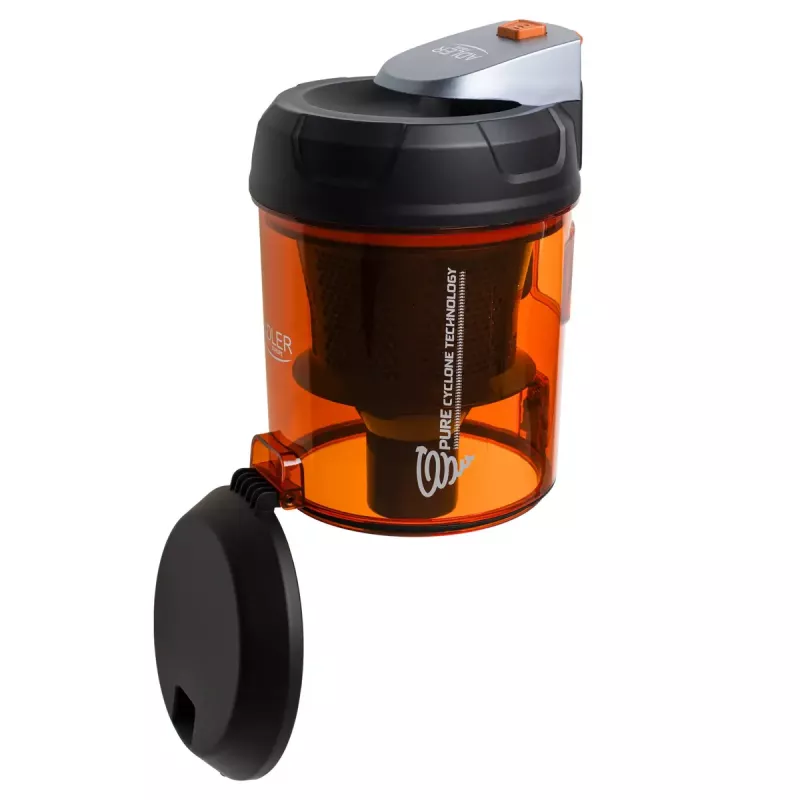 Kotita tolmuimeja Adler AD 7065 — 700 W, 1,6 L tolmumahuti, HEPA, 9 m raadius, must/punane
