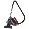Kotita tolmuimeja Adler AD 7065 — 700 W, 1,6 L tolmumahuti, HEPA, 9 m raadius, must/punane