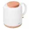 Elektriline veekeetja Adler AD 1304 — 1 L, 1200 W, keraamiline korpus, hingedega kaas, 360° pöörlev alus, valge