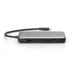 DIGITUS USB-C dokkimisjaam, 7 porti - HDMI / 2x USB-A 3.2 Gen 2 / GbE / SD / MicroSD - 100W USB Power Delivery
