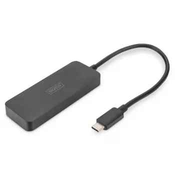 DIGITUS USB-C - 3x DP MST videokeskus DP 1.4. 4K/60Hz