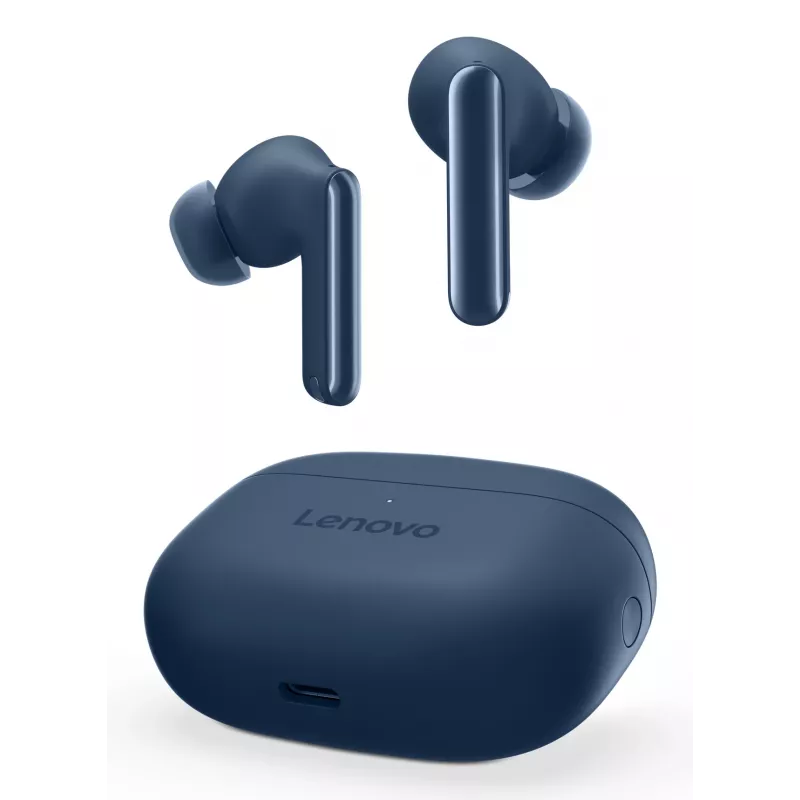 Kõrvaklapid Lenovo YOGA PC Edition True Wireless Stereo (TWS) kõrvasisesed kõnedeks ja muusikaks, USB‑C, sinine, 20–20000 Hz, 10 m ulatus