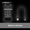 Juhtmeta kõrvasisene peakomplekt Sony LinkBuds Fit WFLS910NB — Bluetooth, 20–20000 Hz, 10 m ulatus, 75 g, must