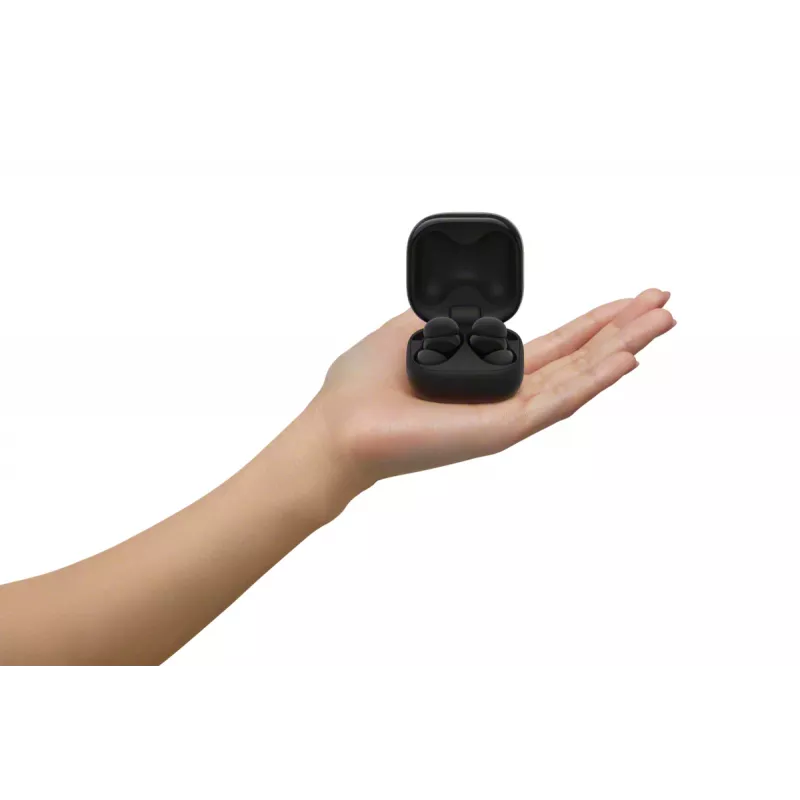 Juhtmeta kõrvasisene peakomplekt Sony LinkBuds Fit WFLS910NB — Bluetooth, 20–20000 Hz, 10 m ulatus, 75 g, must