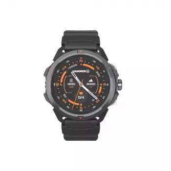 Smart watch Hammer Hammer Watch 2 Must — 1.5 tolli AMOLED, GPS, veekindel, pulsisagedus, treeningu jälgimine