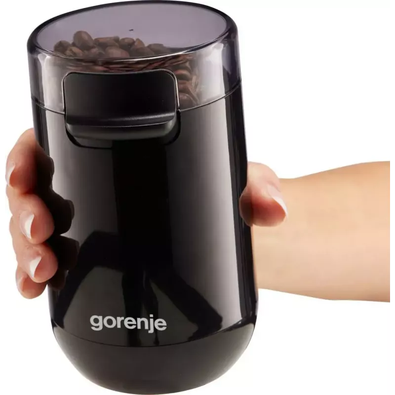 Kohviveski Gorenje SMK150SB — 150 W mootor, 45 g ubade mahutavus, roostevabast terasest lõiketerad, must