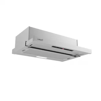Sisseehitatav teleskoopne õhupuhasti CATA TFK 6005 X, roostevaba teras, 60 cm, 390 m³/h, mehaaniline, energiaklass B, CSLED