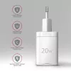 Mobiilseadme laadija Axagon ACU-PQ20W universaalne valge