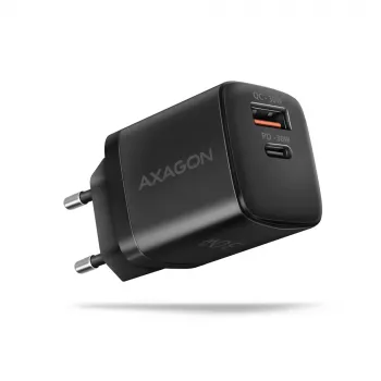 Axagon ACU-PQ30 PD3.0 & QC4+ 2xVÄLJUNDIT seinadapter 30W