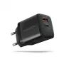 Axagon ACU-PQ30 PD3.0 & QC4+ 2xVÄLJUNDIT seinadapter 30W