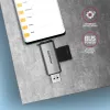 Axagon CRE-SAC SuperSpeed USB-C+USB-A kaardilugeja 5 Gbps